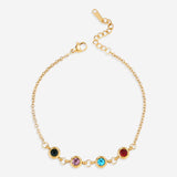 Personalized Birthstone Bracelet