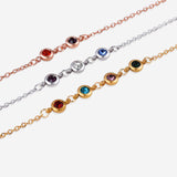 Personalized Birthstone Bracelet