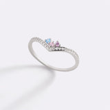 Personalized Venus Birthstone Ring