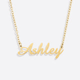 Quill Name Necklace