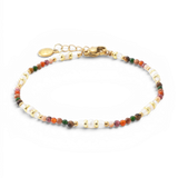 Rainbow Tourmaline Minimalist Bracelet