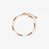 Rainbow Tourmaline Minimalist Bracelet