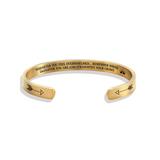 Remember Who You Are and Straighten Your Crown Cuff Bracelet