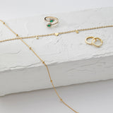 Pave Huggie Hoop Earrings
