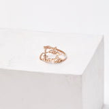 Double Name Ring