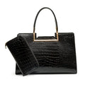 Elegant Leather Bag and Wallet Duo