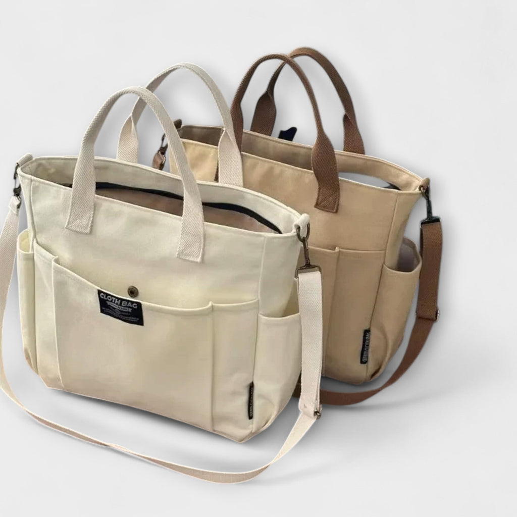 Olivia - Minimalistic Canvas Tote Bag