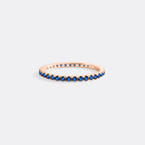 September Birthstone Eternity Stacking Ring
