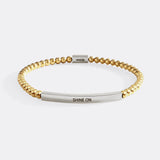 Shine On Beaded Inspire Bracelet