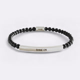 Shine On Beaded Inspire Bracelet