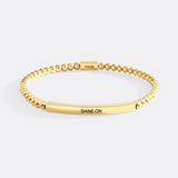 Shine On Beaded Inspire Bracelet