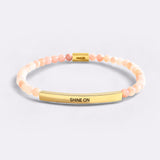 Shine On Beaded Inspire Bracelet