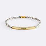 Shine On Beaded Inspire Bracelet