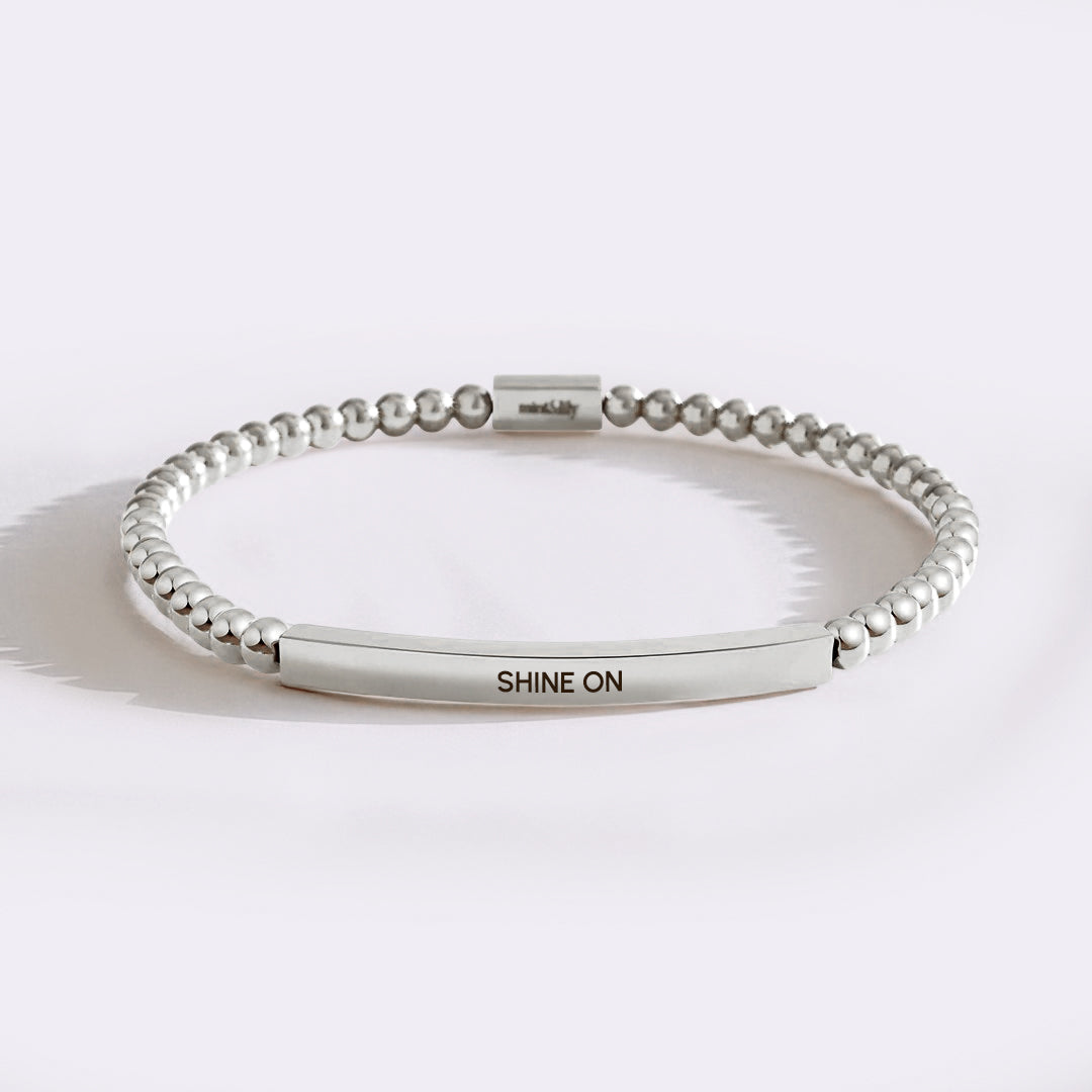 Shine On Beaded Inspire Bracelet
