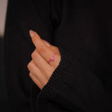 Pave Bow Ring