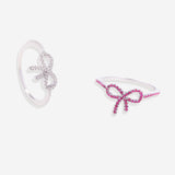 Pave Bow Ring