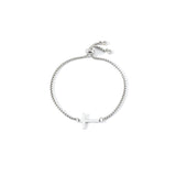 Sideways Cross Slider Bracelet