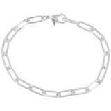 Chunky Paperclip Chain Bracelet
