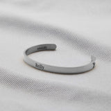 Beautiful Girl You Can Do Hard Things Cuff Bracelet