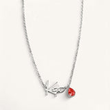 Handmade Birthstone Name Necklace