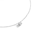 Dainty Solitaire Pendant Necklace