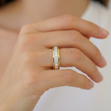 Spinning Fidget Eternity Ring