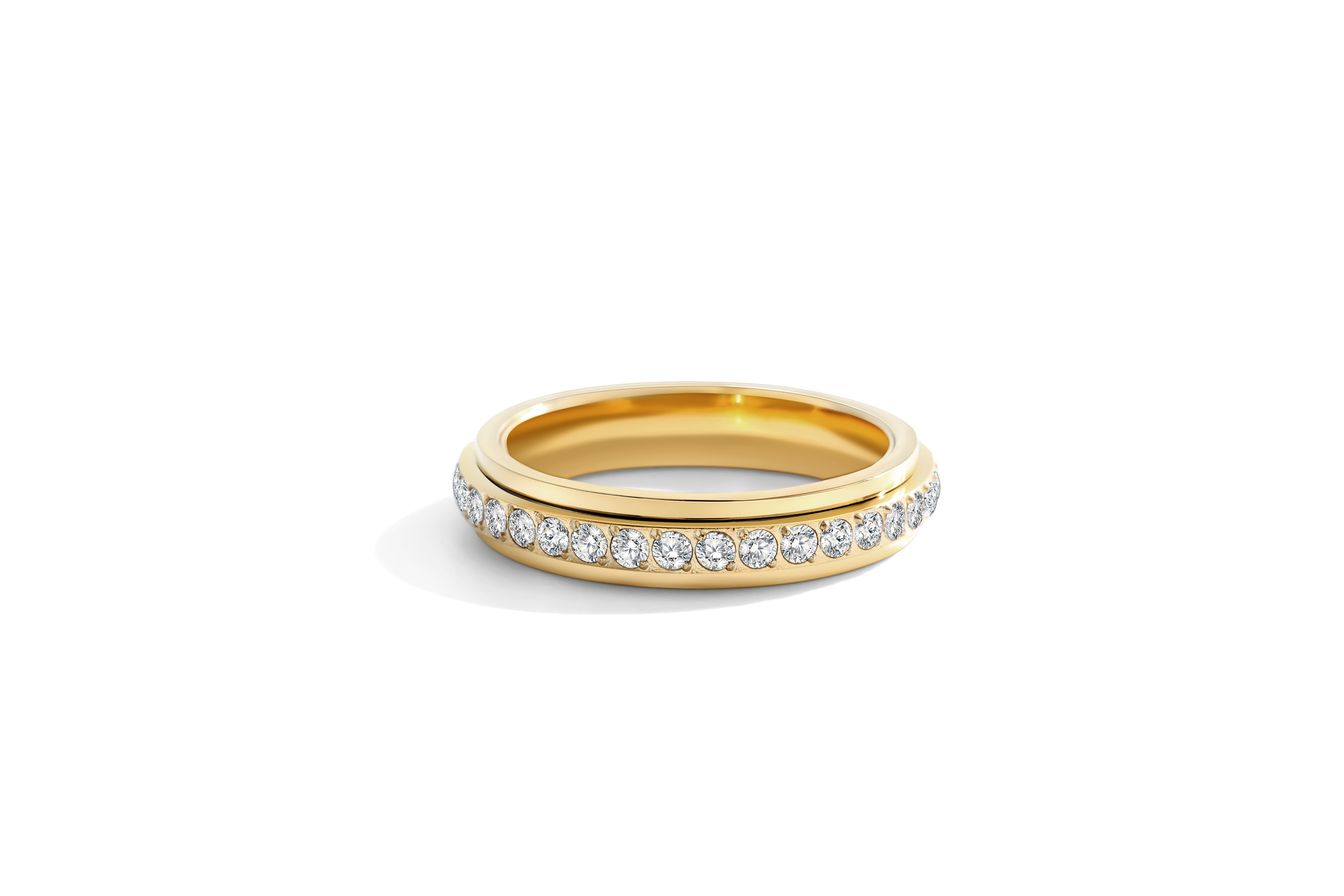Spinning Fidget Eternity Ring