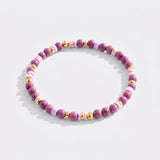 Stacking Birthstone Beaded Bracelet