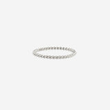 Dainty Braided Stacking Ring