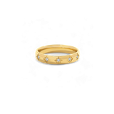 Star Set Stacking Ring