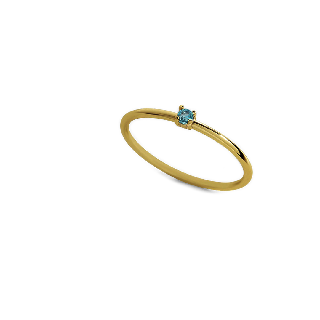 Super Dainty Birthstone Stacking Ring