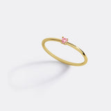 Super Dainty Birthstone Stacking Ring