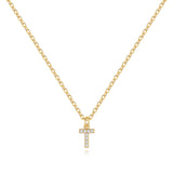 Pavé Uppercase Initial Necklace