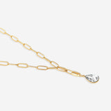Teardrop Birthstone Charm