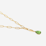 Teardrop Birthstone Charm