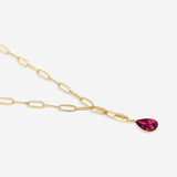 Teardrop Birthstone Charm