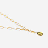 Teardrop Birthstone Charm