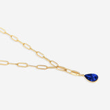 Teardrop Birthstone Charm