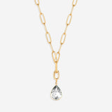 Teardrop Birthstone Charm