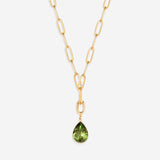 Teardrop Birthstone Charm