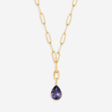 Teardrop Birthstone Charm