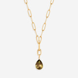 Teardrop Birthstone Charm