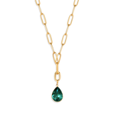 Teardrop Birthstone Charm