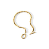 Toggle Clasp Beaded Bracelet