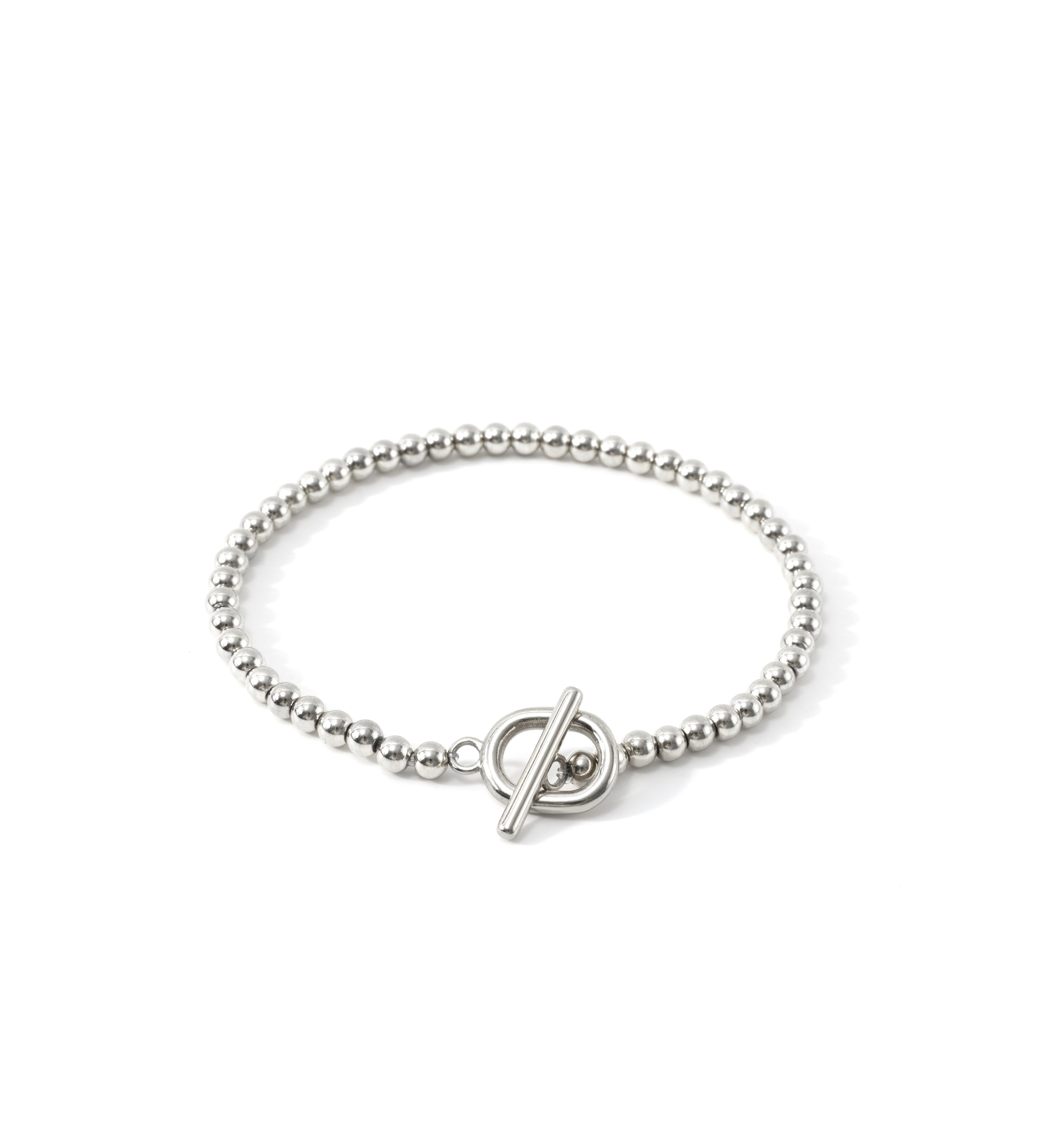 Toggle Clasp Beaded Bracelet