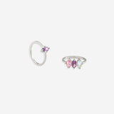 Birthstone Marquis-Cut Ring