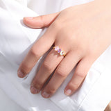 Birthstone Marquis-Cut Ring