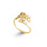 Triple Name Ring