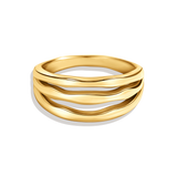Gold Triple Ring