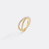 Twisted Interlocking Diamond Band
